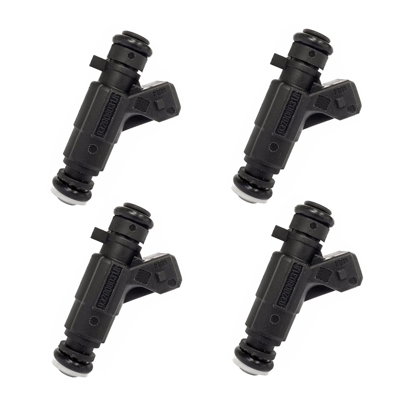 Kit 4 Inyectores Volkswagen Gol Trend Fox Voyage Y Suran 1.6